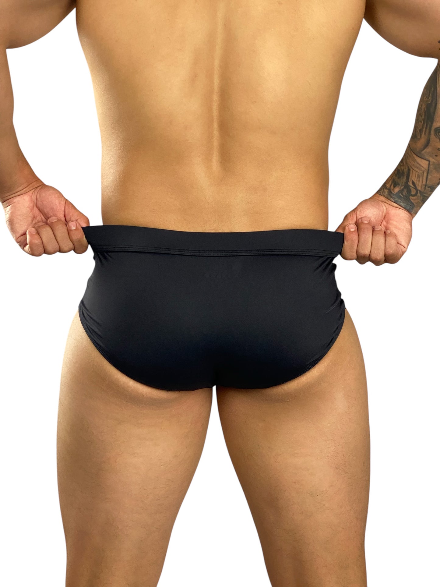 BRIEF MICROFIBRA NEGRO