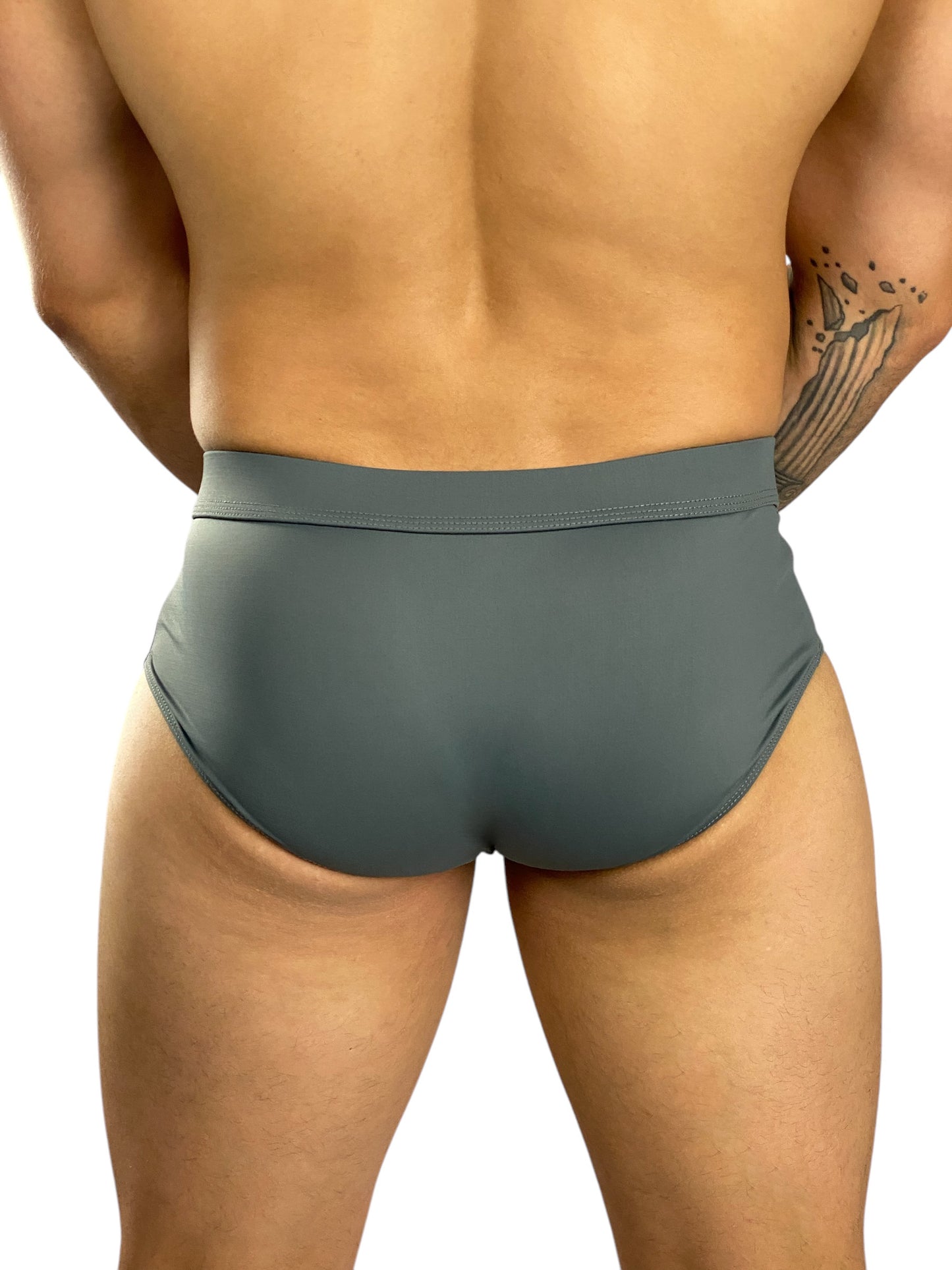 BRIEF MICROFIBRA PLOMO