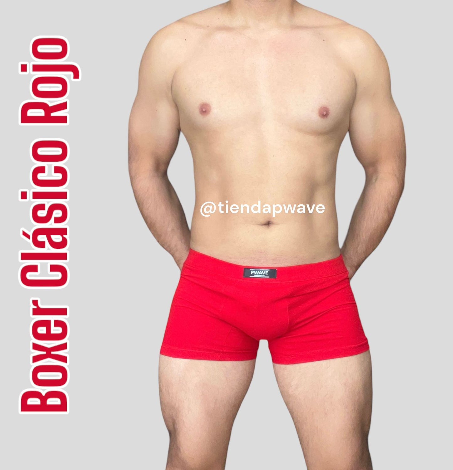 BOXER ALGODÓN ROJO