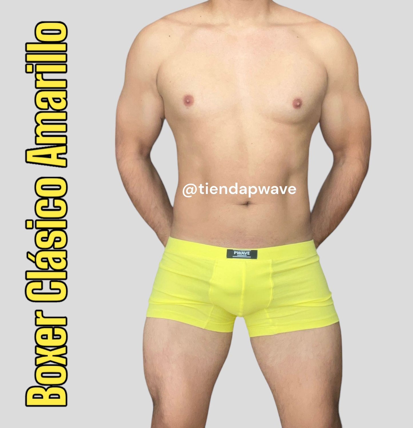 BOXER ALGODÓN AMARILLO