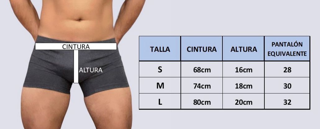 BOXERALGODÓN CELESTE ACERO
