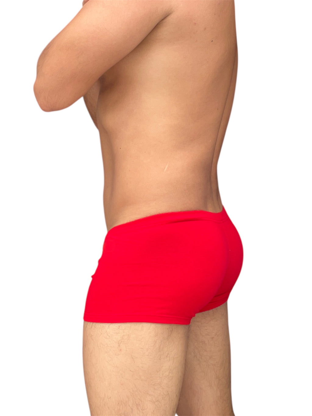 BOXER CORTO ALGODON ROJO