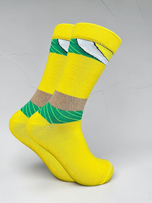 Medias Amarillo Diseño