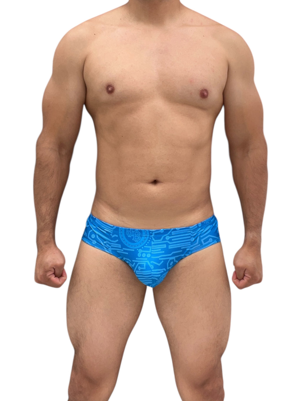 NARIZON BIT COIN AZUL