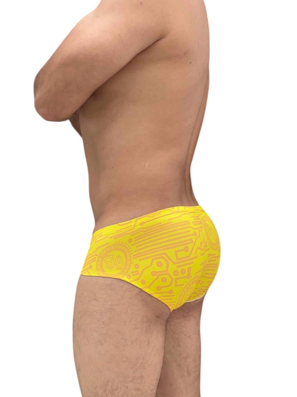 NARIZON BIT COIN AMARILLO