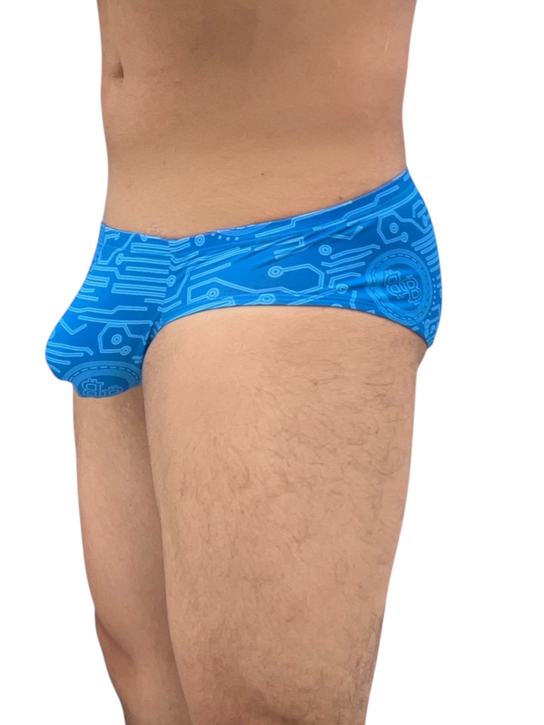 NARIZON BIT COIN AZUL