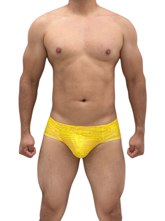 NARIZON BIT COIN AMARILLO
