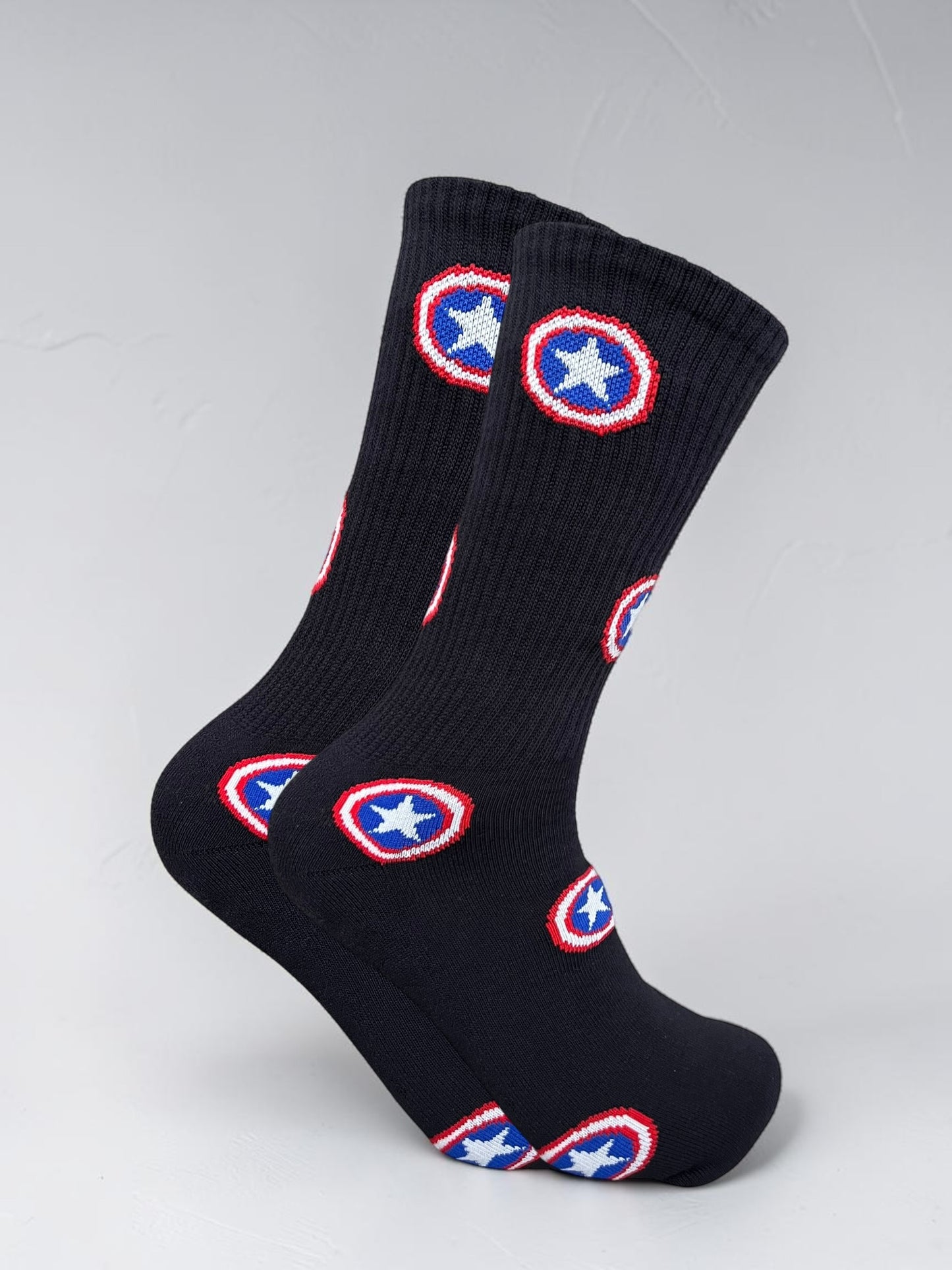 Medias Negras Capitan America