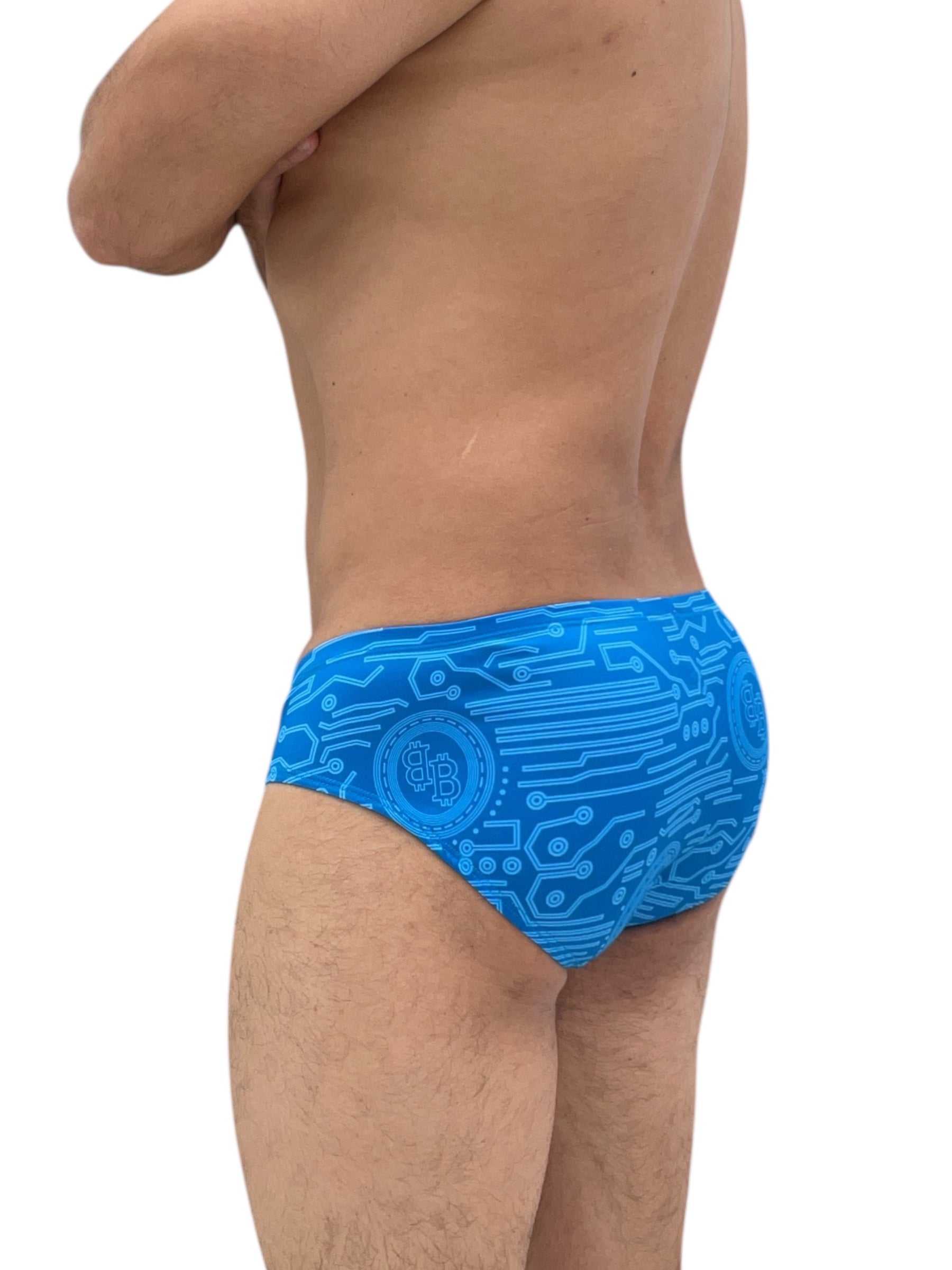 NARIZON BIT COIN AZUL