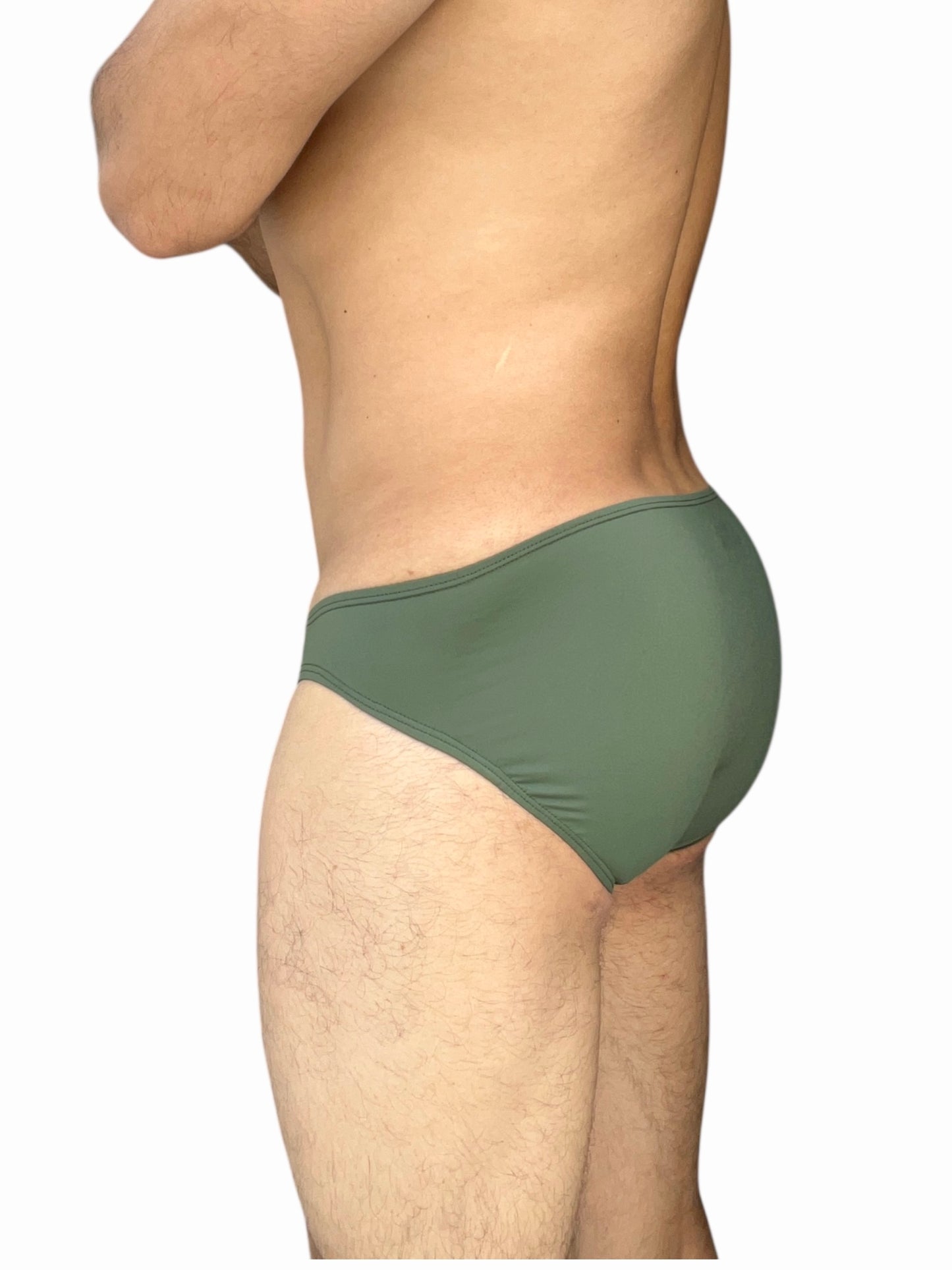 SLIP MICROFIBRA VERDE MILITAR