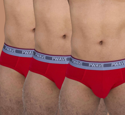 TRIPACK BRIEF ROJO