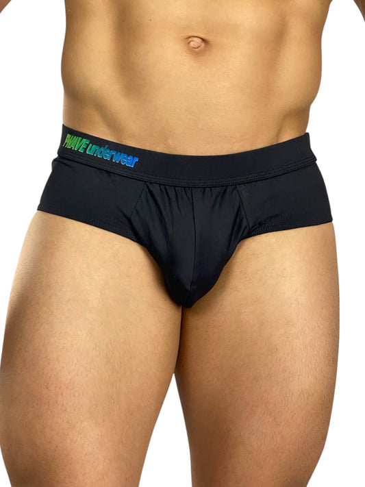 BRIEF MICROFIBRA NEGRO