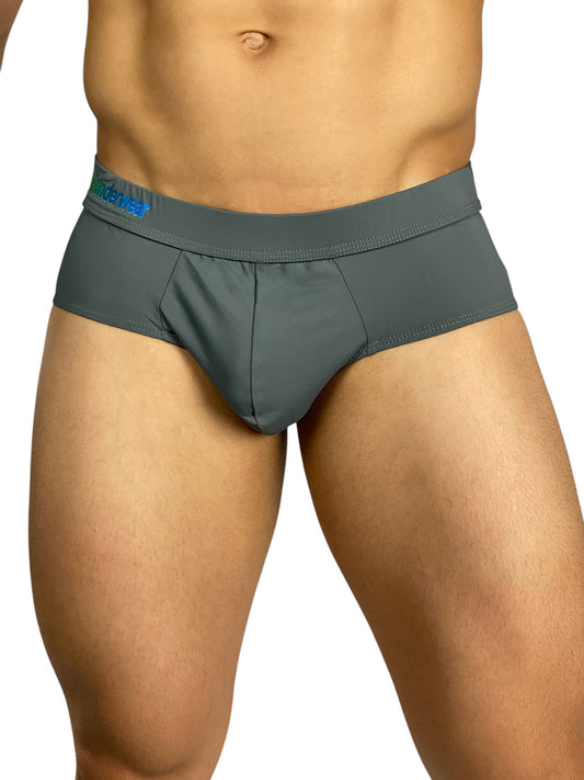 BRIEF MICROFIBRA PLOMO