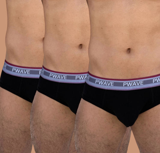TRIPACK BRIEF NEGRO
