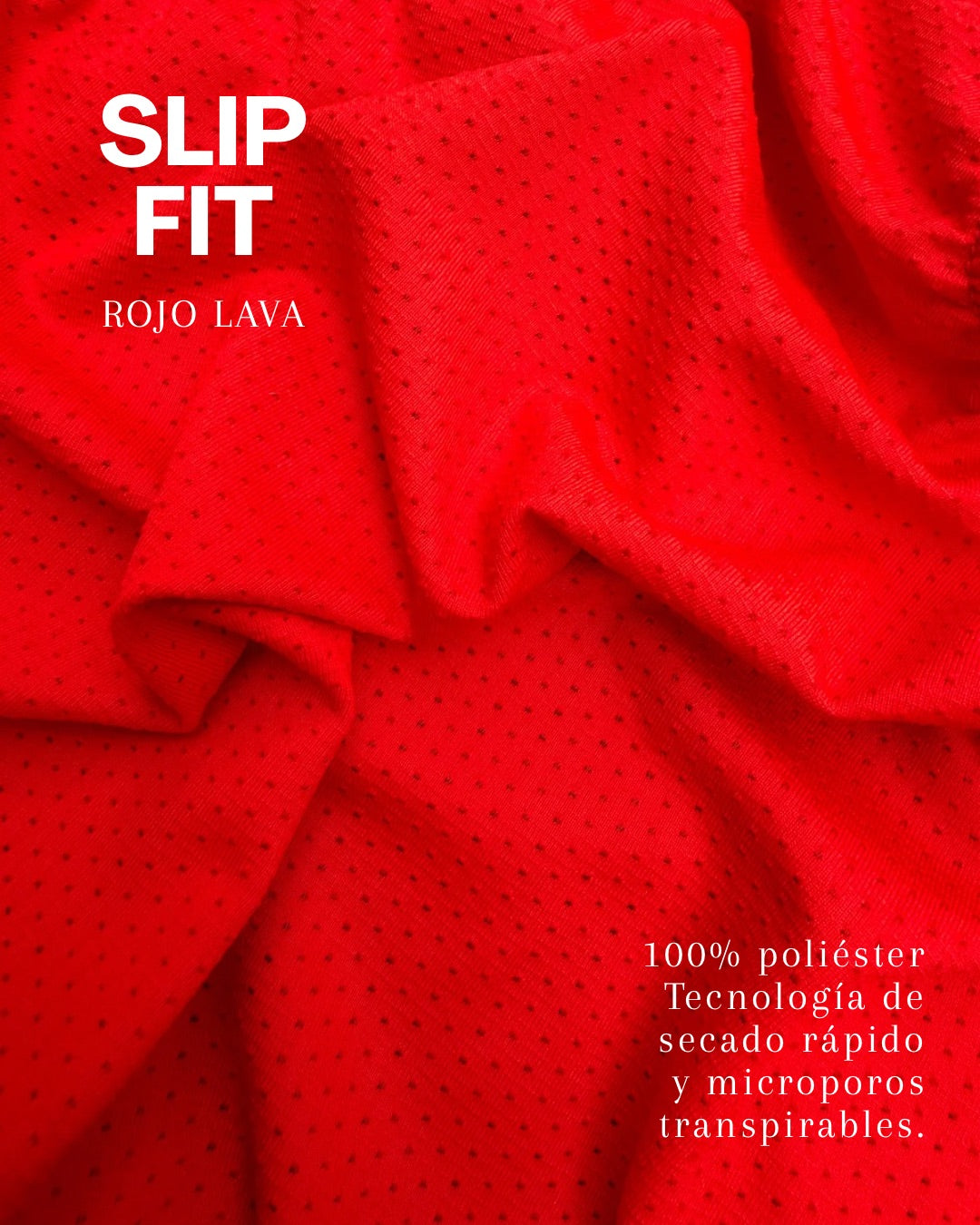 Slip Fit Rojo Lava
