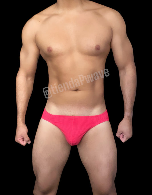 SLIP MALLA ROJO CORAL