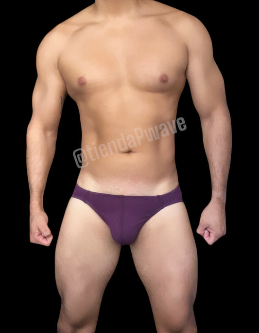 SLIP MALLA VINO TINTO