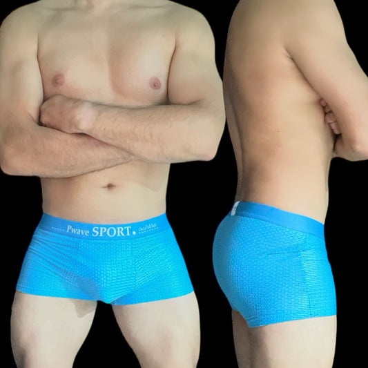 BOXER DEPORTIVO CELESTE