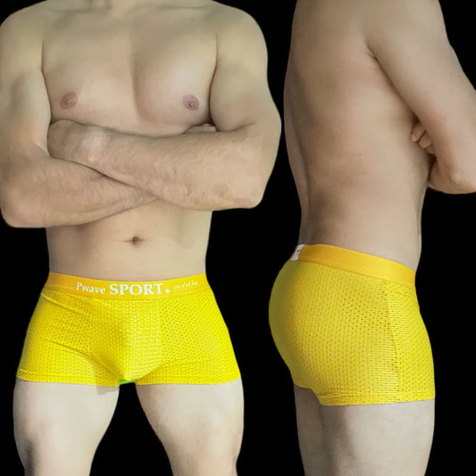 BOXER DEPORTIVO AMARILLO