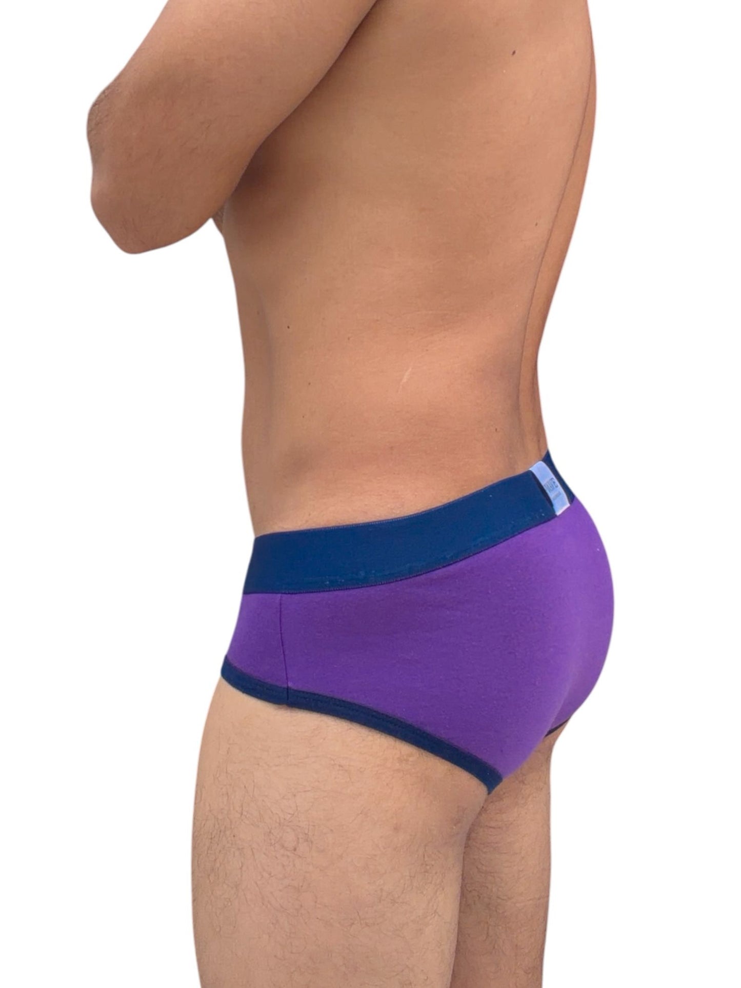 BRIEF ALGODON MORADO